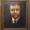 Showcase 3C:  --- SOLD
 Painting on academy board: Teddy Roosevelt
